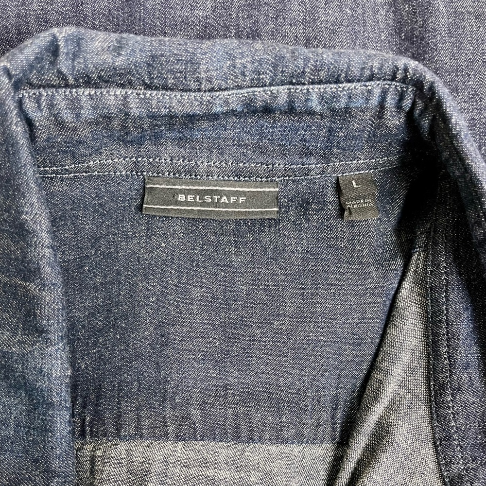 Belstaff Blue Casual Button Down Shirt
